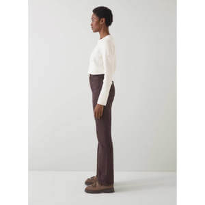 L.K. Bennett Samantha Brown Cotton Stretch Flared Jean